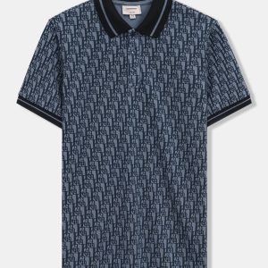 Áo Polo Nam Hoạ Tiết Inscript Form Regular