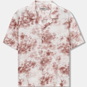 Áo Sơ Mi Nam Cuban Sandstone Dye Form Relaxed