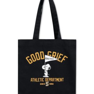 Túi Tote Nam Canvas Peanuts Cheer Flag
